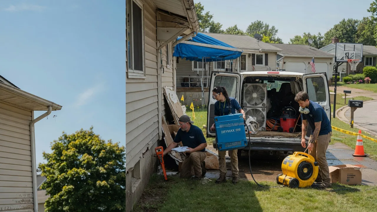 Ceiling Leak Cleanup in Tallula, IL near me