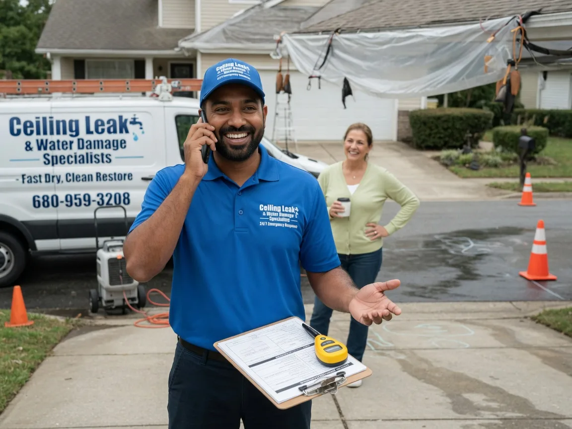 Ceiling Leak Cleanup Tallula, IL FAQs